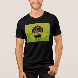 T-shirt En Tri-matière La dinde fière de SlipperyJoe mange du jambon roug