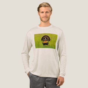 T-shirt En Tri-matière La dinde fière de SlipperyJoe mange du jambon roug