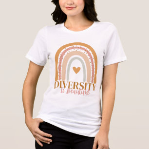 T-shirt En Tri-matière La diversité est belle