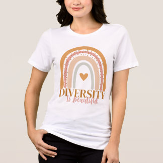 T-shirt En Tri-matière La diversité est belle