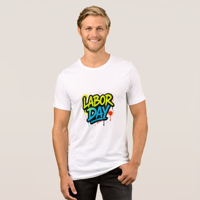 T-shirt En Tri-matière la fête du Travail (Recto plein)