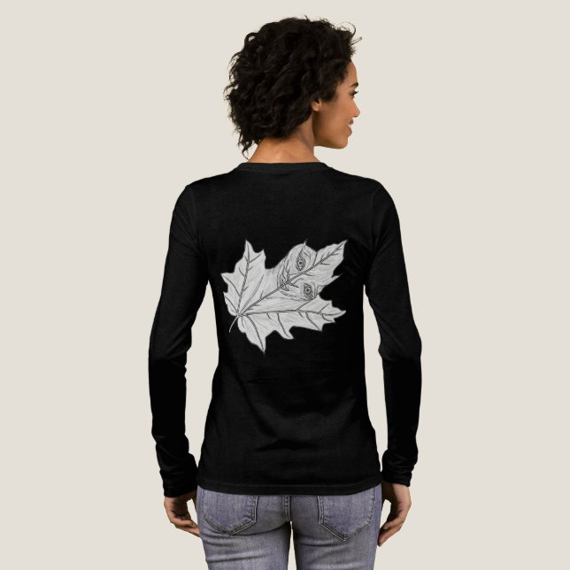 T-shirt En Tri-matière La Feuille 🍁  (Verso complet)
