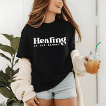 T-shirt En Tri-matière La Guérison N'Est Pas Une Citation De Grief Linéai<br><div class="desc">La guérison n'est pas linéaire Grief Sayings Citation T-shirt présente le texte "La guérison n'est pas linéaire" dans une simple typographie moderne en écriture blanche. Conçu par Evco Studio www.zazzle.com/store/evcostudio</div>