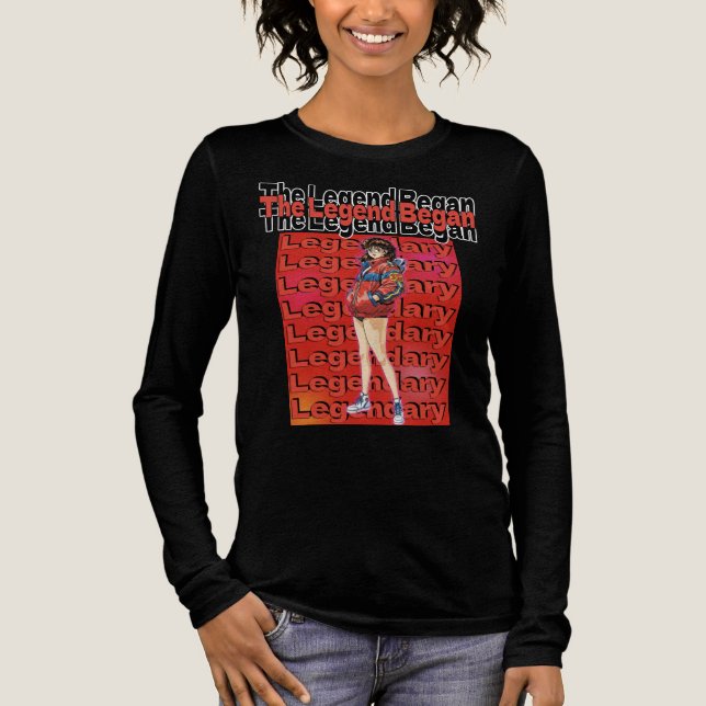 T-shirt En Tri-matière La légende a commencé  (Recto)