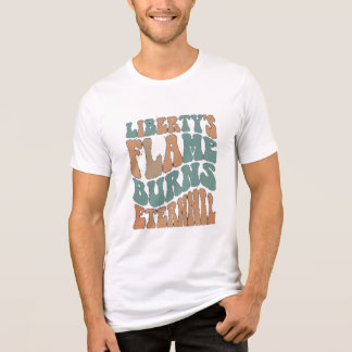 T-shirt En Tri-matière La lumière éternelle de la liberté et de l'espoir
