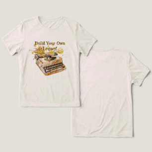 T-shirt En Tri-matière La machine à écrire de l’auteur "Construisez votre