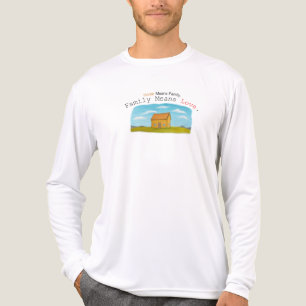 T-shirt En Tri-matière La maison, c'est la famille. La famille, c'est l'a