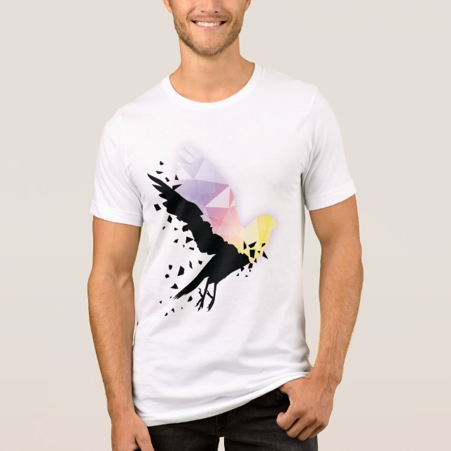 T-shirt En Tri-matière "Là où s'achève l'obscurité, l'espoir commence." (Recto)