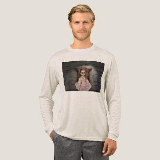 T-shirt En Tri-matière La poupée en porcelaine hantée vintage de Slippery