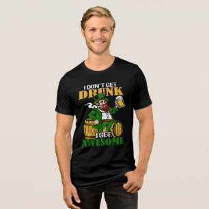 T-shirt En Tri-matière La Saint-Patrick drôle pour hommes