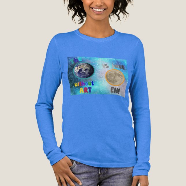T-shirt En Tri-matière La Terre sans Art, (Recto)