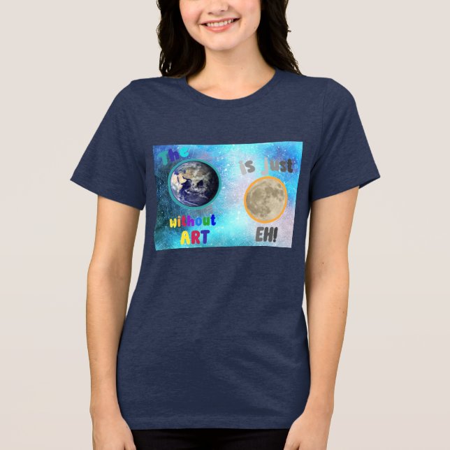 T-shirt En Tri-matière La Terre sans Art, (Recto)