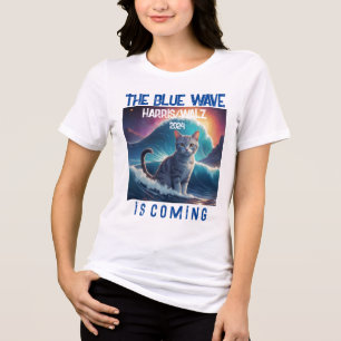 T-shirt En Tri-matière La Vague Bleue Arrive 2024
