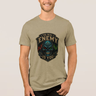 T-shirt En Tri-matière La véritable ennemie c'est vous Psychologie de Tra