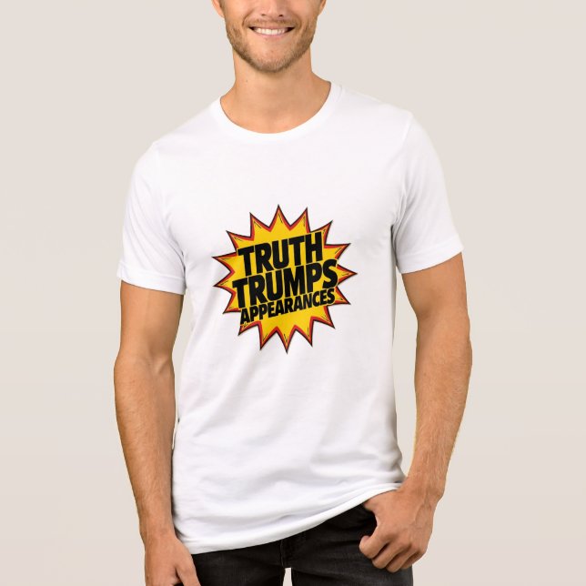 T-shirt En Tri-matière La vérité l'emporte sur les apparences (Recto)
