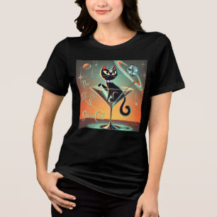 T-shirt En Tri-matière La Vie D'Un Chat De Femme De Chaussure
