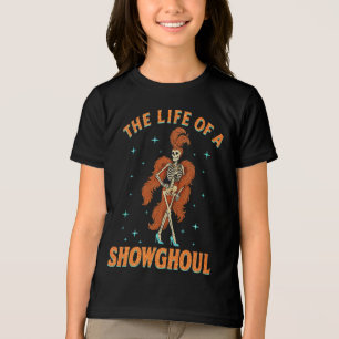 T-shirt En Tri-matière La vie d'une fille de squelette d'Halloween Showgh