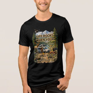 T-shirt En Tri-matière La vie est géniale quand votre salon part à l'aven