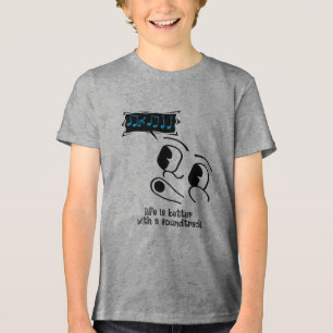 T-shirt En Tri-matière "La vie est meilleure avec une bande son"