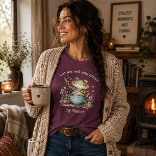 T-shirt En Tri-matière Laissez-Moi Vous Parler De Mon Démarreur Grenouill