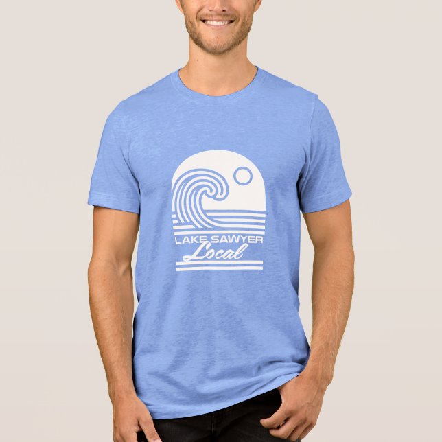 T-shirt En Tri-matière Lake Sawyer Local Wave Shirt (Recto)