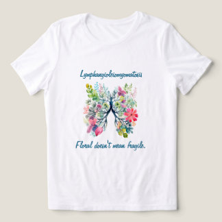 T-shirt En Tri-matière LAM Floral Doesn't Mean Fragile Women's