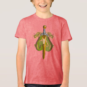 T-shirt En Tri-matière Lame de dragon serpent océanique