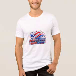 T-shirt En Tri-matière L'Amérique 250 ans plus tard toujours l'élément mo