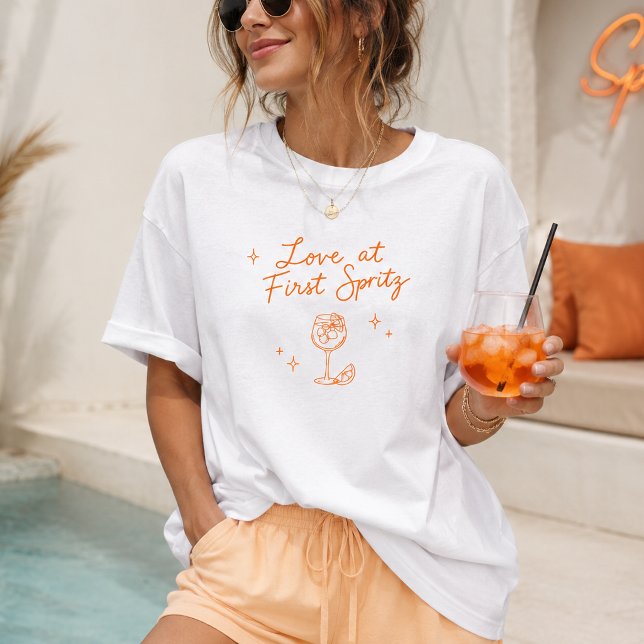 T-shirt En Tri-matière L'amour au premier Spritz (Créateur téléchargé)