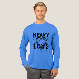 T-shirt En Tri-matière L'Amour Lourd - Cœur qui dégouline et Chaînes Stre
