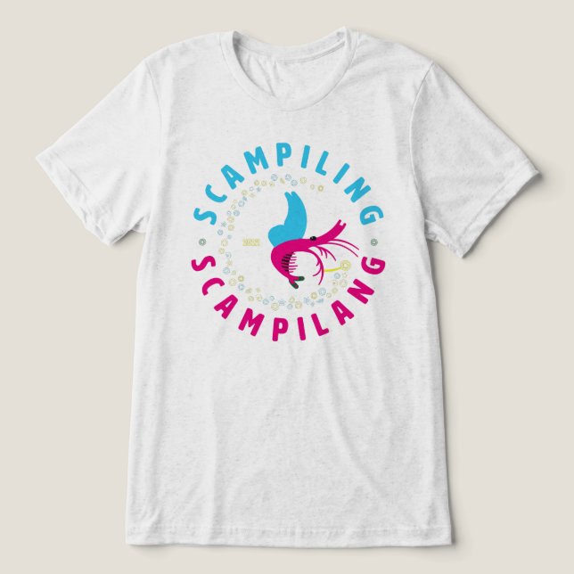 T-shirt En Tri-matière Langoustine fée (Design Recto)