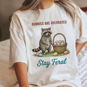 T-shirt En Tri-matière Lapins de Pâques de ratons laveurs surestimés Rest
