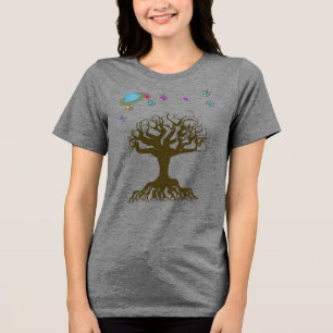 T-shirt En Tri-matière L'arbre et le ciel magique