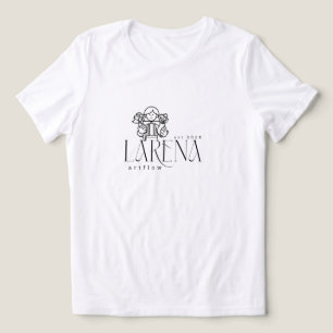 T-shirt En Tri-matière LARENA Artflow – Emblème de logo floral