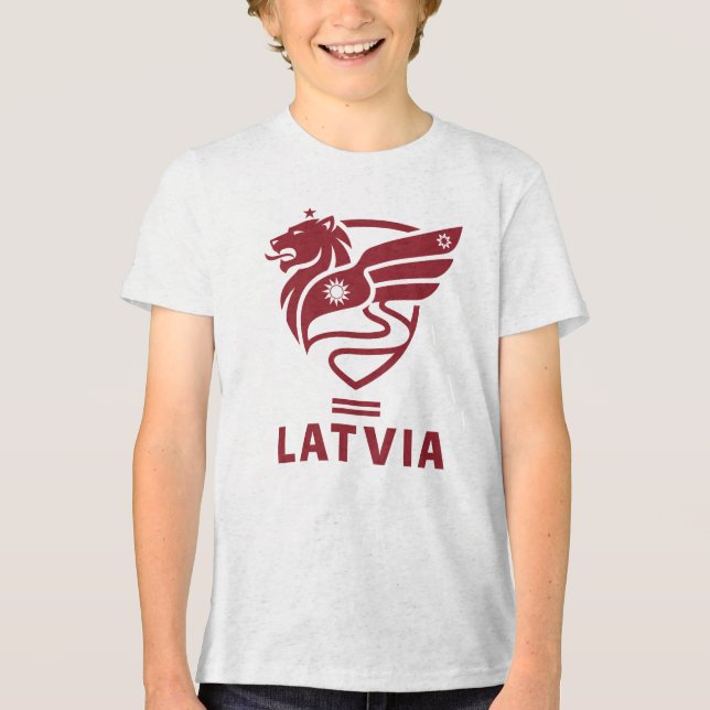 T-shirt En Tri-matière Latvia Baltic State Northern Europe (Recto)