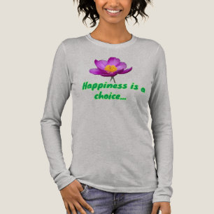 T-shirt En Tri-matière Le bonheur est