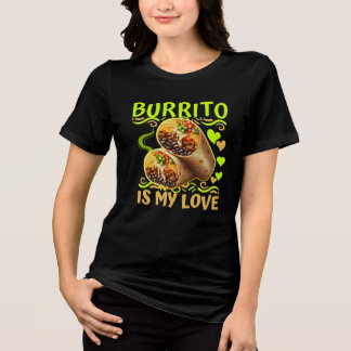 T-shirt En Tri-matière le burrito est mon amour