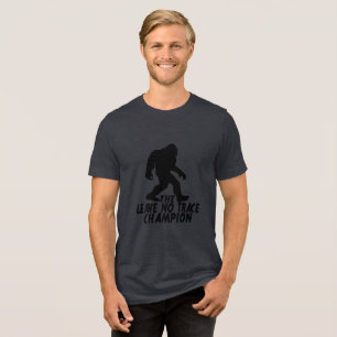 T-shirt En Tri-matière Le Champion de Leave No Trace Funny Bigfoot