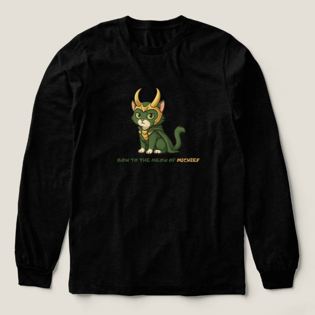 T-shirt En Tri-matière Le chat Loki (Motif devant)
