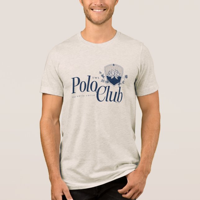 T-shirt En Tri-matière Le Club White Lotus Polo (Recto)