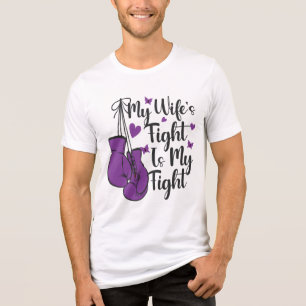T-shirt En Tri-matière Le combat de ma femme est mon combat Epilepsie
