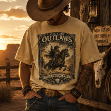 Le Dernier des Hors-la-loi Vintage Western Tee