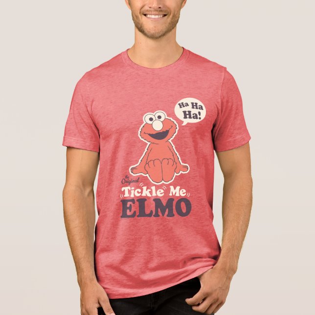 T-shirt En Tri-matière Le Elmo à chatouiller original (Recto)