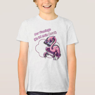 T-shirt En Tri-matière Le flamant rose (Où est mon rose?)