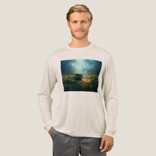 T-shirt En Tri-matière Le grand pot orné de la Saint-Patrick de SlipperyJ