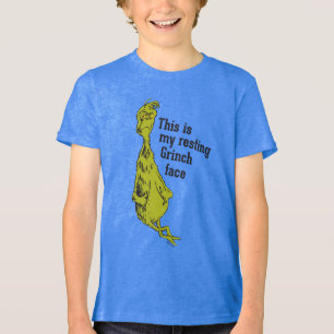 T-shirt En Tri-matière Le Grinch Drôle Repose de la face