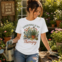 Le jardinage est ma thérapie