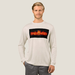 T-shirt En Tri-matière Le lettrage de SlipperyJoe's Halloween massivement