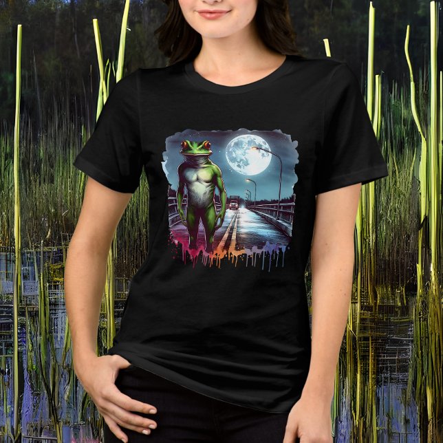 T-shirt En Tri-matière Le Loveland Frogman | Ohio Cryptid (Créateur téléchargé)