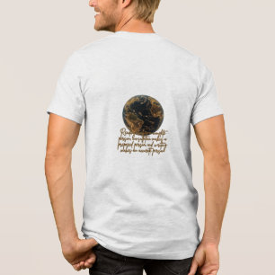 T-shirt En Tri-matière le monde